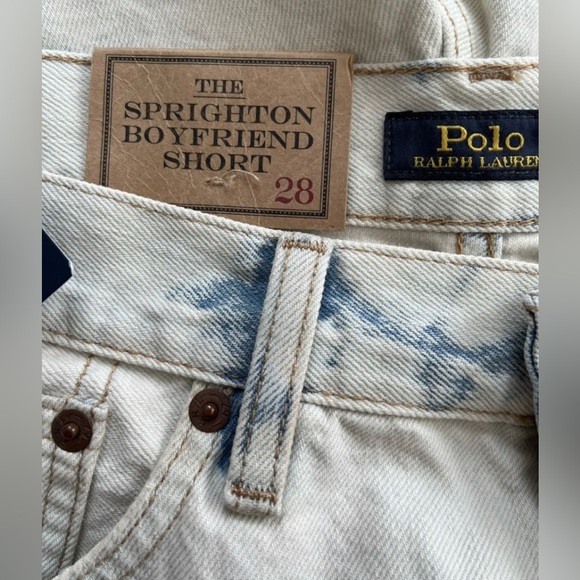 POLO Ralph Lauren Boyfriend Jean Shorts size 28 - Picture 3 of 6